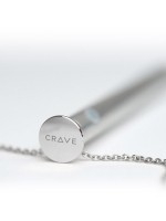 Crave Vesper Vibrator Necklace: Vibrator-Halskette, silber