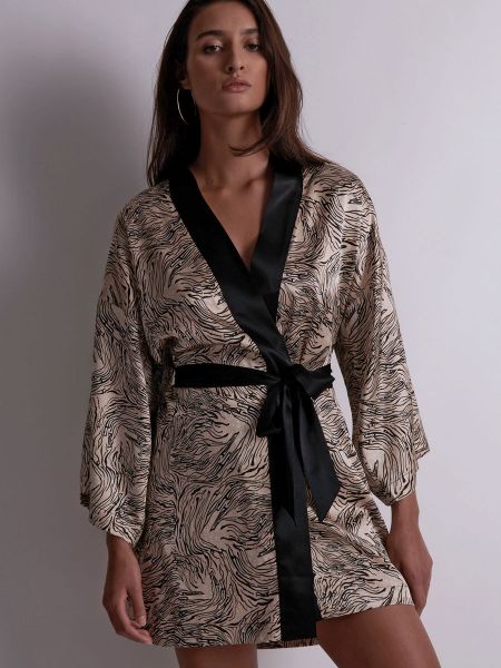 Aubade Smocky Night: Kimono, féline