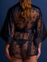 Atelier Amour Nuit à Broadway: Kimono, schwarz