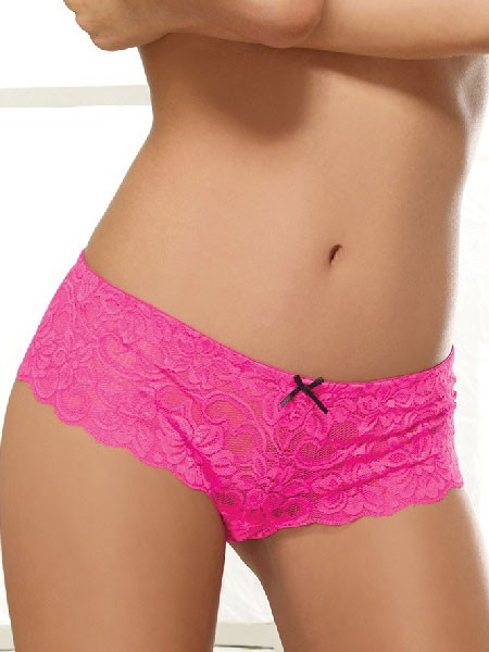Dreamgirl Ouvert-Panty, pink