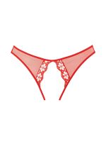 Adore Mirabelle Plum: Ouvertslip, rot