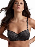 Marlies Dekkers Lioness of Brittany: Padded Balcony BH, black/stone