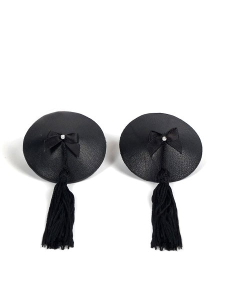 Bijoux Indiscrets Burlesque Tassel: Nipple Tassels, schwarz