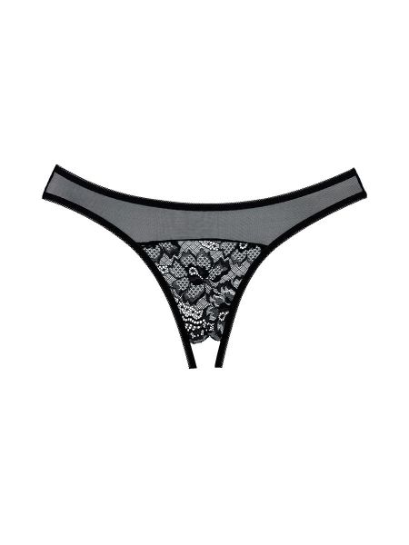 Adore Just A Rumour: Ouvertslip, schwarz